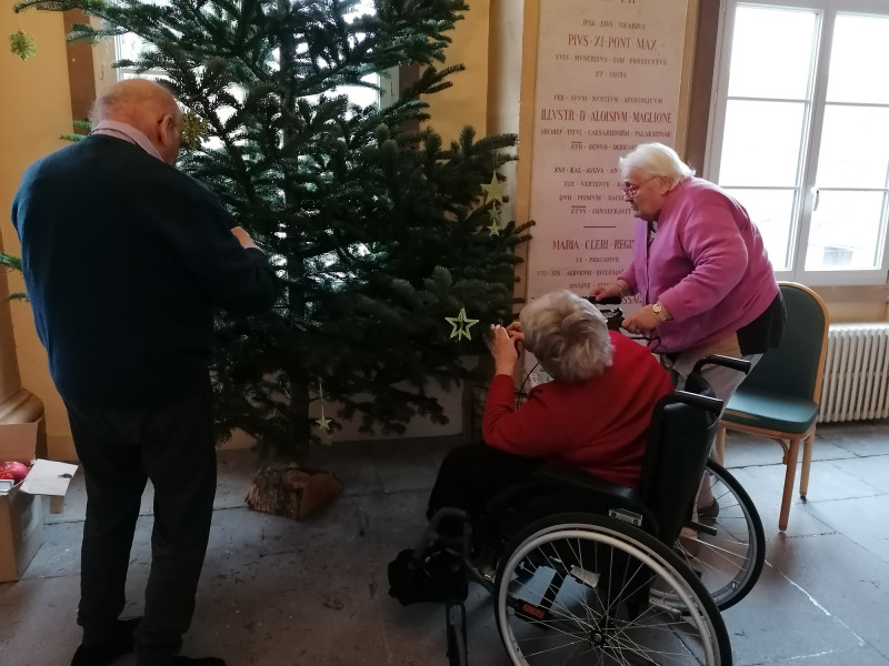 DECORATION DES SAPINS DE NOËL