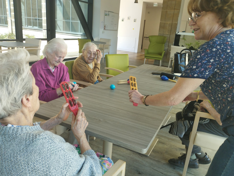 Musicothérapie à l’UVP : un moment de partage en musique