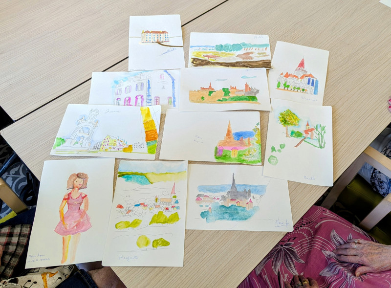 Atelier paysage et praxie avec l'association C3R