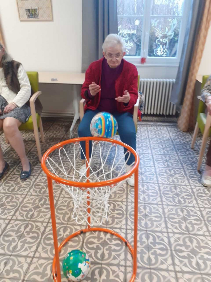 Gym douce à l’EHPAD