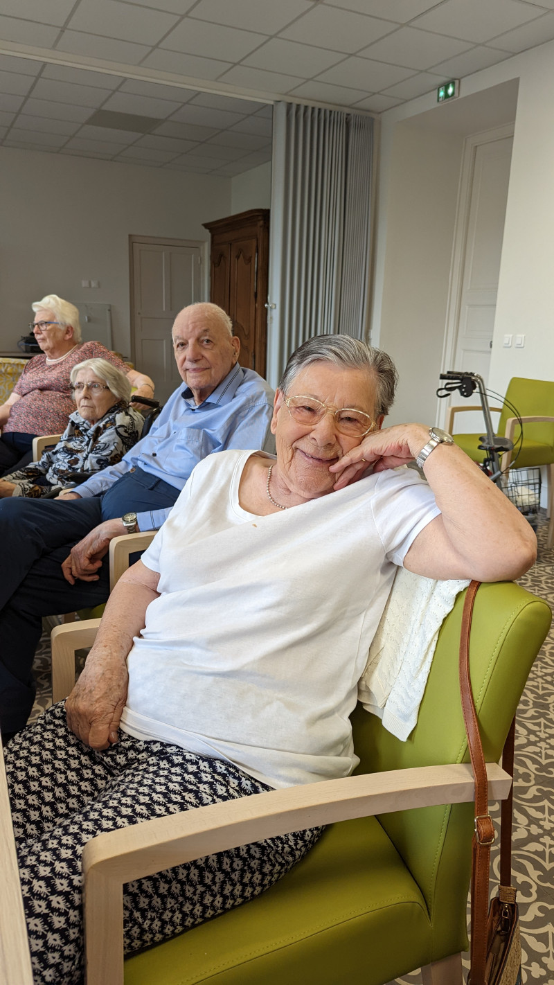 Rencontre avec le foyer logement du Parc Fleuri