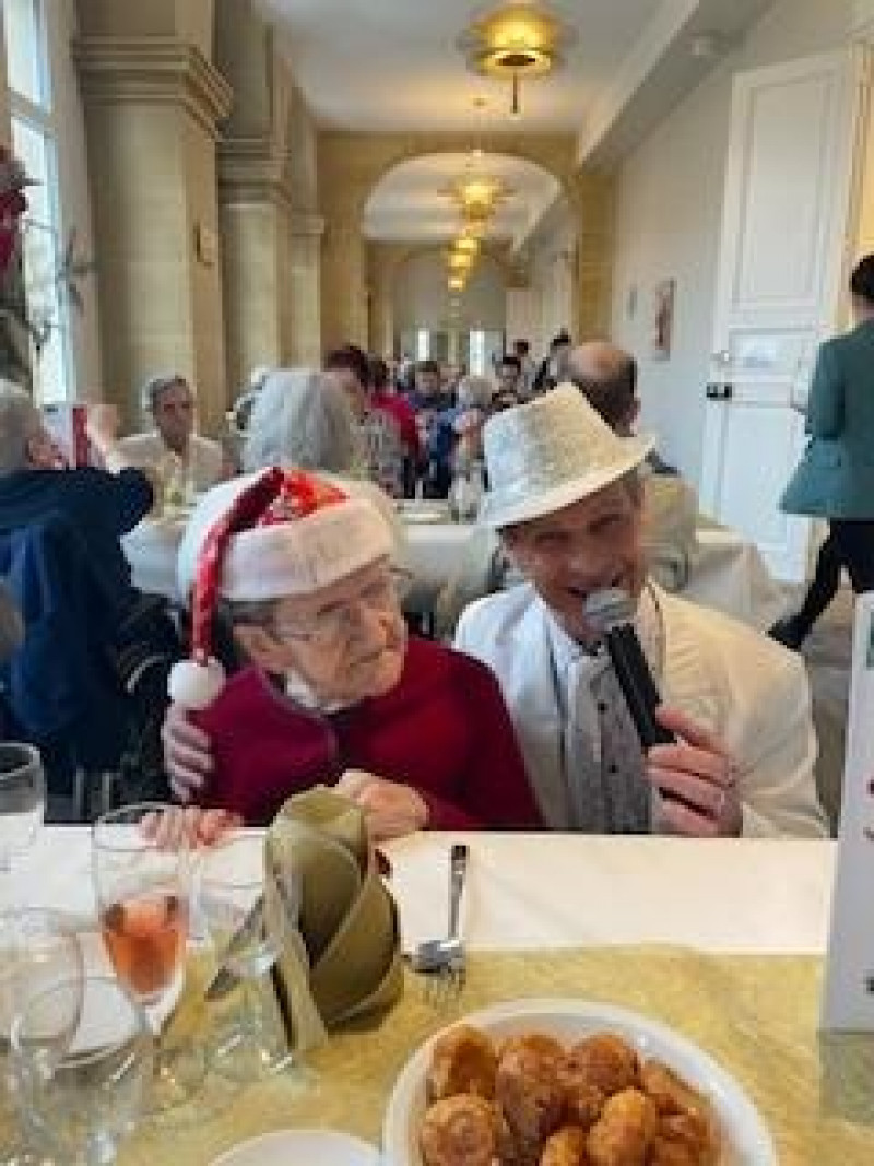 Suite repas de Noël avec les familles