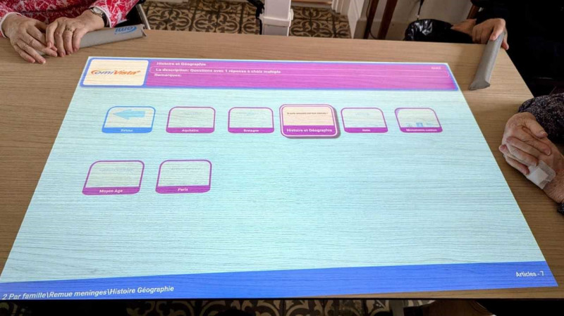 TABLE CONNECTEE