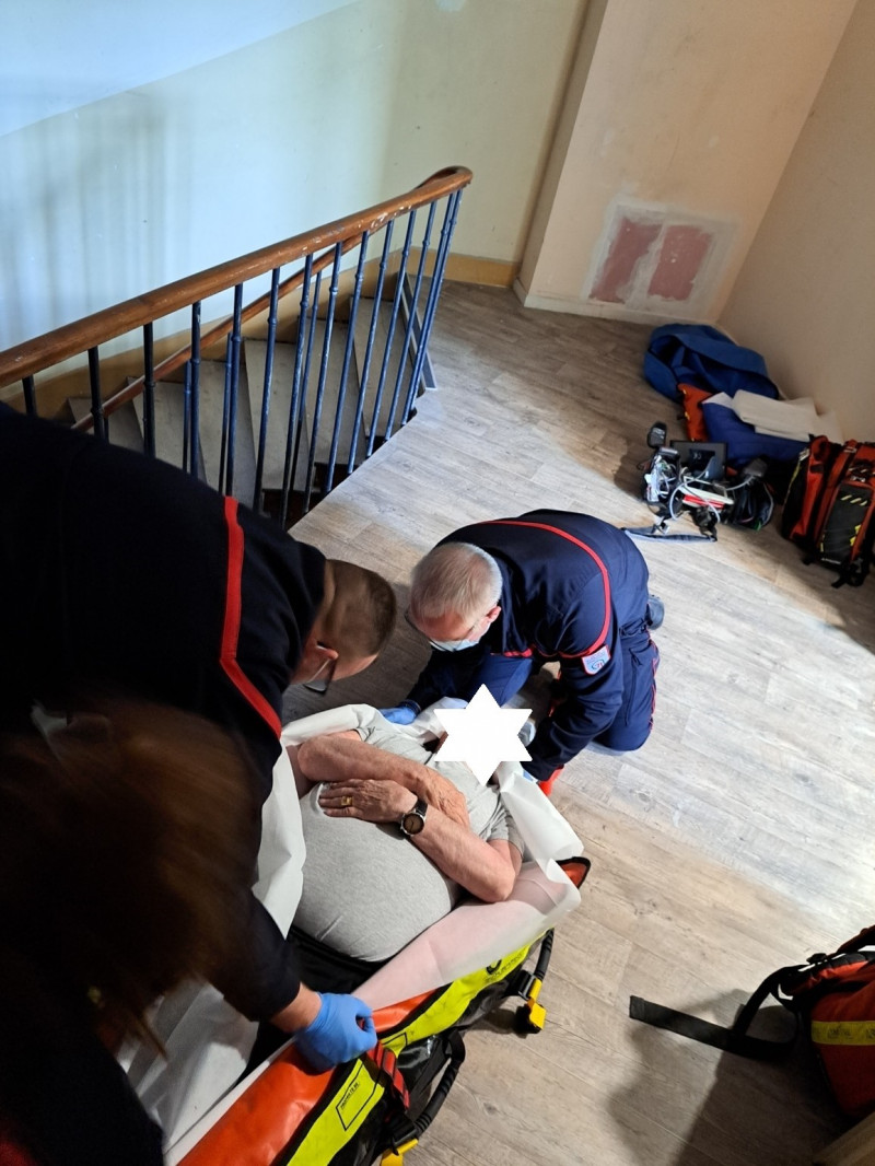 Exercice avec les sapeurs-pompiers d’Autun