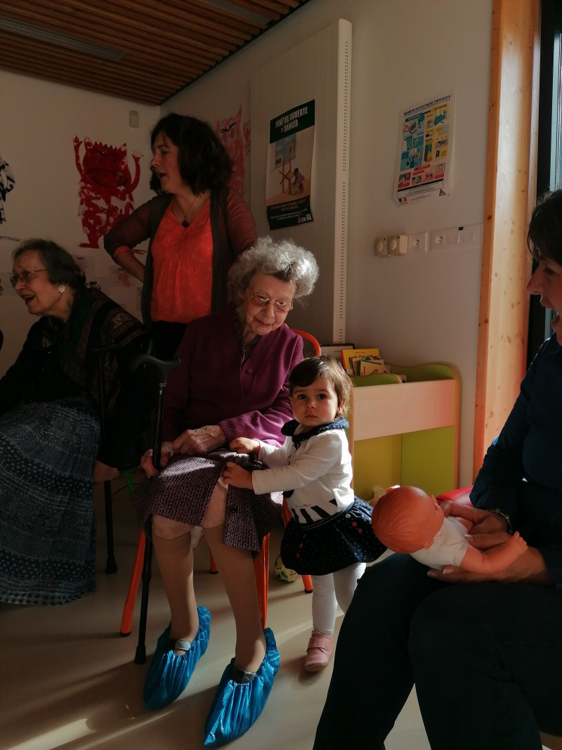 Sortie à la Maison de la petite enfance