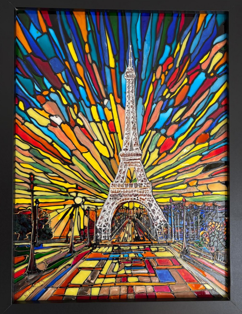 Exposition Peinture sur verre