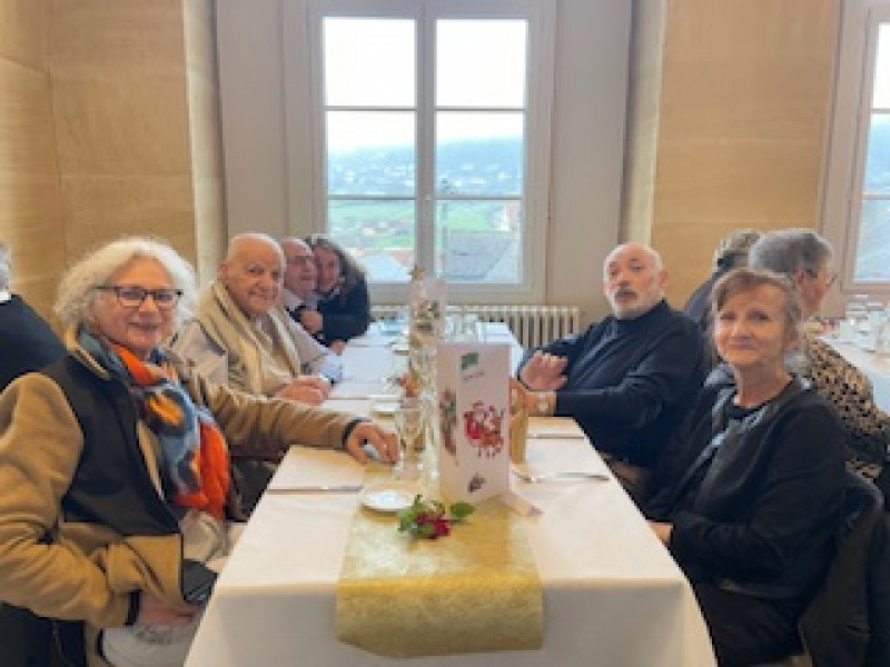 REPAS DE NOËL AVEC LES FAMILLES