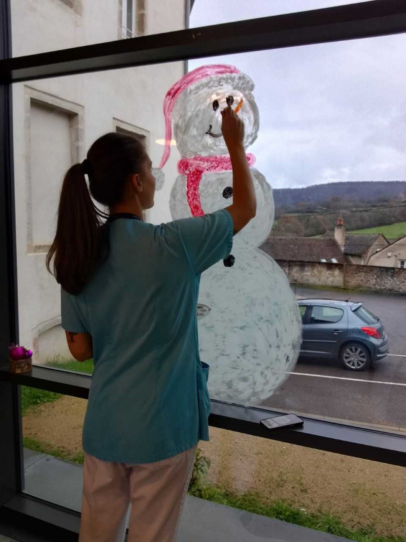 Décoration de Noël à l’UVP