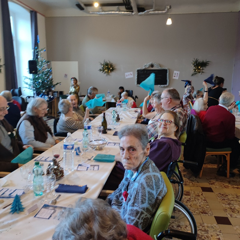 REPAS DE NOËL AVEC LES FAMILLES