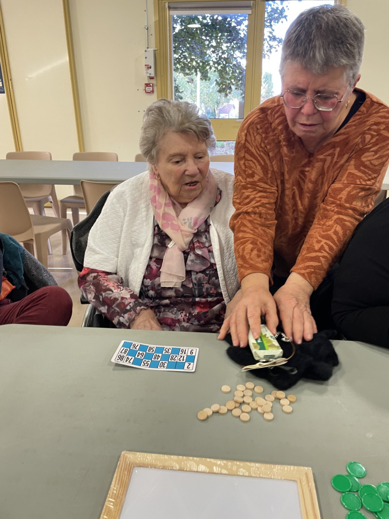 Sortie inter-EHPAD, un bingo plein de surprises