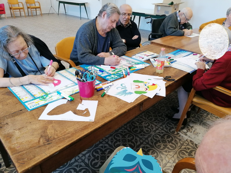 Atelier créatif de Carnaval