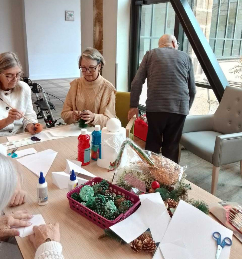 Atelier créatif de Noël